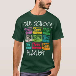 Cassette Tape 1990s Music Cool Retro 90s Old Schoo Tシャツ