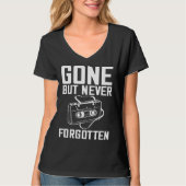 Cassette Tape Music Player Recorder Mix Audio Coll Tシャツ (正面)