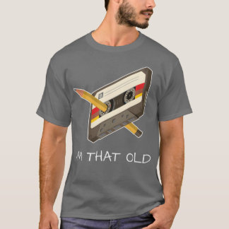 Cassette tape music retro vintage nineties 80s fun tシャツ