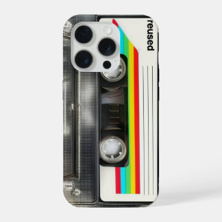 Cassette Tape Transparent Retro Mixtape 80s Aesthe iPhone 15 Proケース