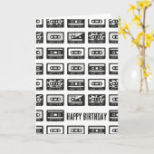 Cassette Tapes カード (黄色い花)