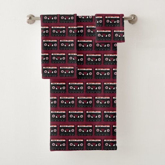 Cassette Tapes Bath Towels  バスタオルセット (インサイチュ)