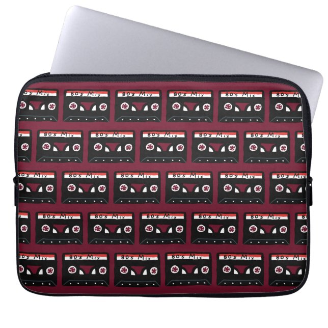Cassette Tapes Tablet Case  ラップトップスリーブ (正面)
