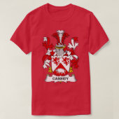 Cassidy Coat of Arms Family Crest Tシャツ (デザイン正面)
