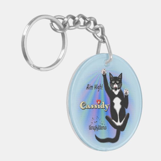 Cassidy TinyKittens キーホルダー (正面左)