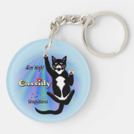 Cassidy TinyKittens キーホルダー (裏面)