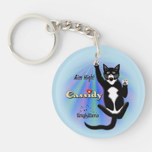 Cassidy TinyKittens キーホルダー (正面)