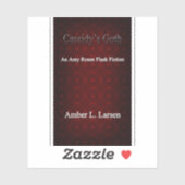Cassidy's Goth Book Cover Sticker シール (シート)