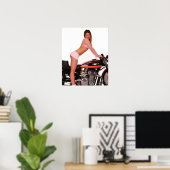 CassieとZ1_MG_7592 5600 ポスター (ホームオフィス)