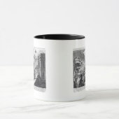 Cassiniが1759年に観察するHalleyの彗星III マグカップ (中央)