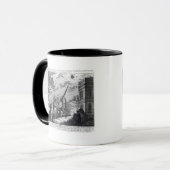 Cassiniが1759年に観察するHalleyの彗星III マグカップ (正面左)