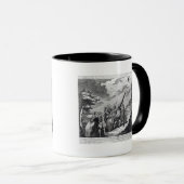 Cassiniが1759年に観察するHalleyの彗星III マグカップ (正面右)