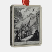 Cassiniが1759年に観察するHalleyの彗星III メタルオーナメント (右)