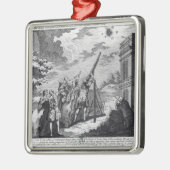 Cassiniが1759年に観察するHalleyの彗星III メタルオーナメント (左)