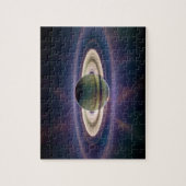 Cassiniの宇宙船からの土星の日食 ジグソーパズル (縦)