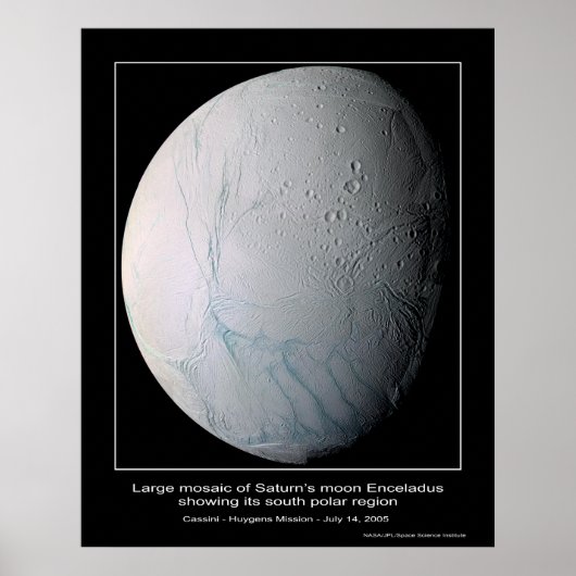 CassiniMission-Enceladusstripes_ca ポスター (正面)