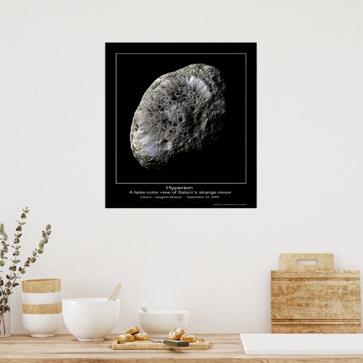 CassiniMission-Hyperion2_cassini_big ポスター (キッチン)