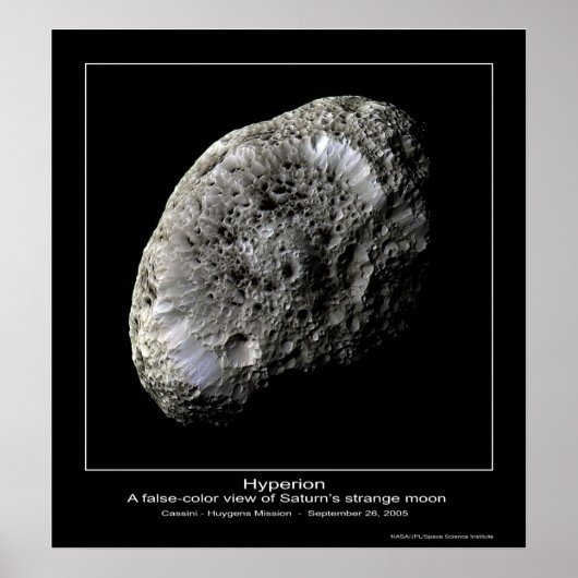 CassiniMission-Hyperion2_cassini_big ポスター (正面)