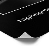 CassiniMission-TethysRingShadow_ca ポスター (角)