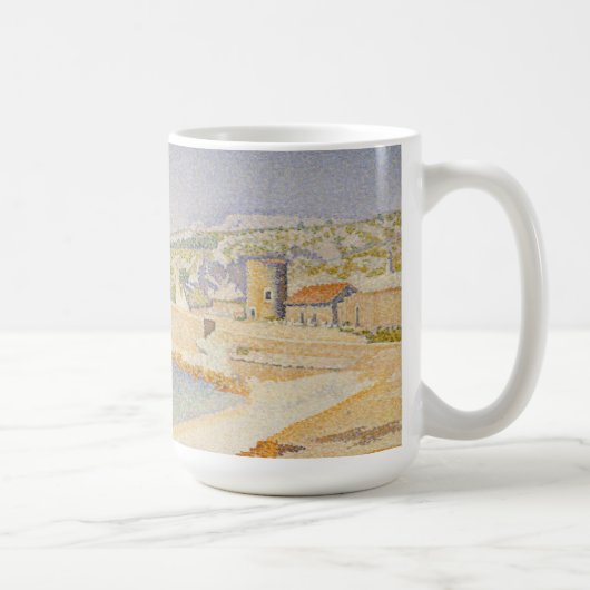 Cassisの突堤 コーヒーマグカップ (右)