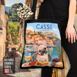 CASSIS • フランス フレンチブルドッグ アート Muse Journeys トートバッグ