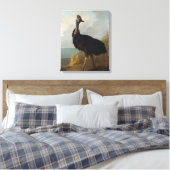 Cassohare (オーストラリアの鳥) (野生動物の芸術) キャンバスプリント (インサイチュ (寝室))