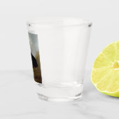 Cassohare （オーストラリアの鳥） （野生動物の芸術） ショットグラス (右)