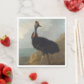 Cassohare （オーストラリアの鳥） （野生動物の芸術） スタンダードランチョンナプキン (インサイチュ)