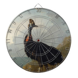 Cassohare （オーストラリアの鳥） （野生動物の芸術） ダーツボード