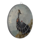 Cassohare （オーストラリアの鳥） （野生動物の芸術） ダーツボード (正面左)