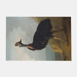 Cassohare （オーストラリアの鳥） （野生動物の芸術） ドアマット