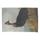 Cassohare （オーストラリアの鳥） （野生動物の芸術） 枕カバー (正面左)