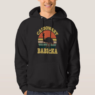 Cassowary Babicka Cute Cassowary Party Czech Grand パーカ