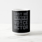 Cast Me Voice-おもしろいOver Artist音声演技 コーヒーマグカップ (中央)