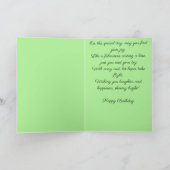 Cast Your Dreams Birthday カード (内部)