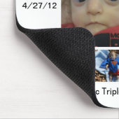 CastanのmousepadのモザイクTriploidy Awarenで信じて下さい マウスパッド (コーナー)