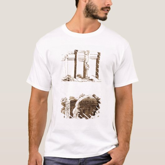 Castelのd'Assoの墓 Tシャツ (正面)