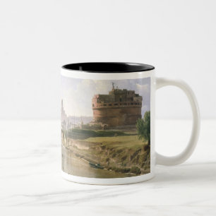 Castel Sant'Angeloの新しいローマ ツートーンマグカップ