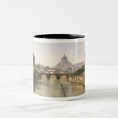 Castel Sant'Angeloの新しいローマ ツートーンマグカップ (中央)