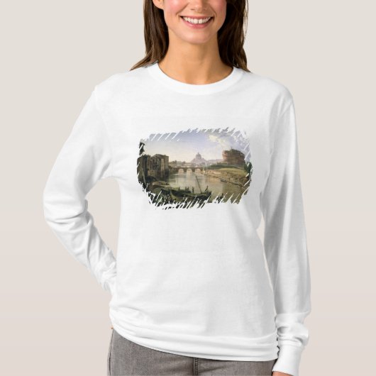 Castel Sant'Angeloの新しいローマ Tシャツ (正面)