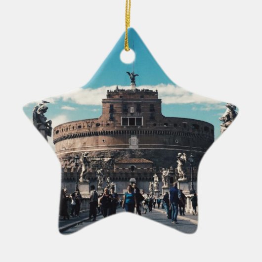 Castel Sant'Angelo セラミックオーナメント (正面)