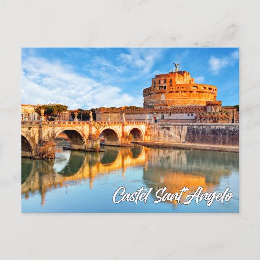 Castel Sant'Angelo, Rome, Italy ポストカード (正面)