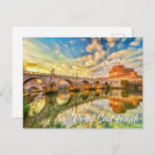 Castel Sant'Angelo, Rome, Italy ポストカード (正面/裏面)