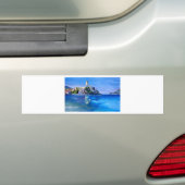 Castello ScaligeroとのMalcesine バンパーステッカー (車上)