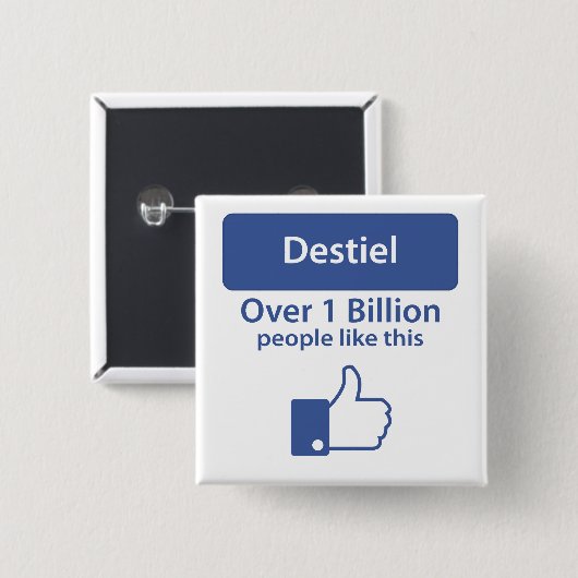 Castiel 缶バッジ (正面&裏面)