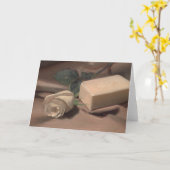 Castilleの挨拶状 カード (黄色い花)