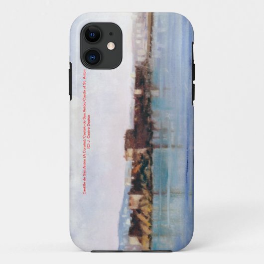 Castillo de San Antón (A Coruña) Case-Mate iPhoneケース (裏面)