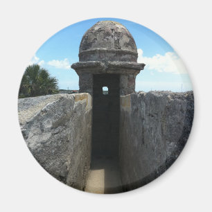 Castillo de San Marcosのタレット、セントオーガスティン、FL マグネット