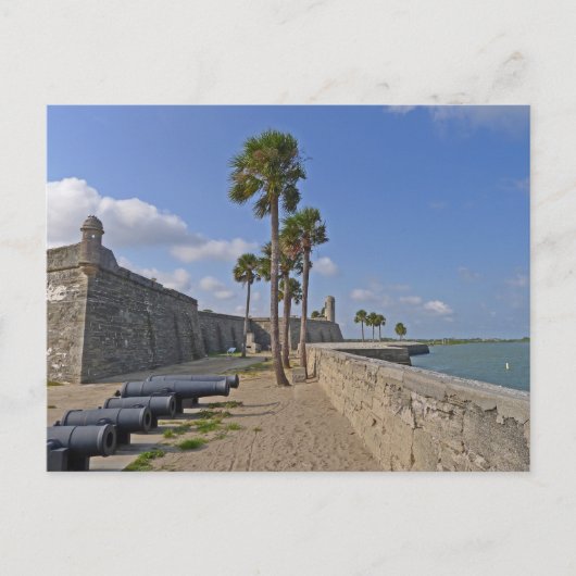 Castillo de San Marcos St Augustine Florida ポストカード (正面)