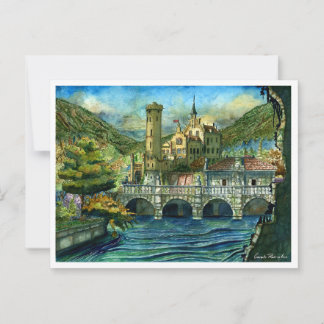 Castillo en el Lago ポストカード